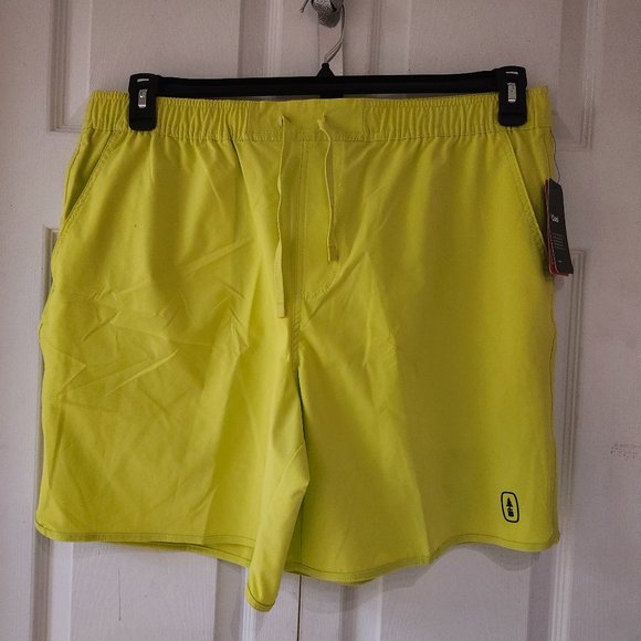 BASS OUTDOOR Men's Drawstring Trail 8" Shorts Sulpher Spring XL - Picture 1 of 1